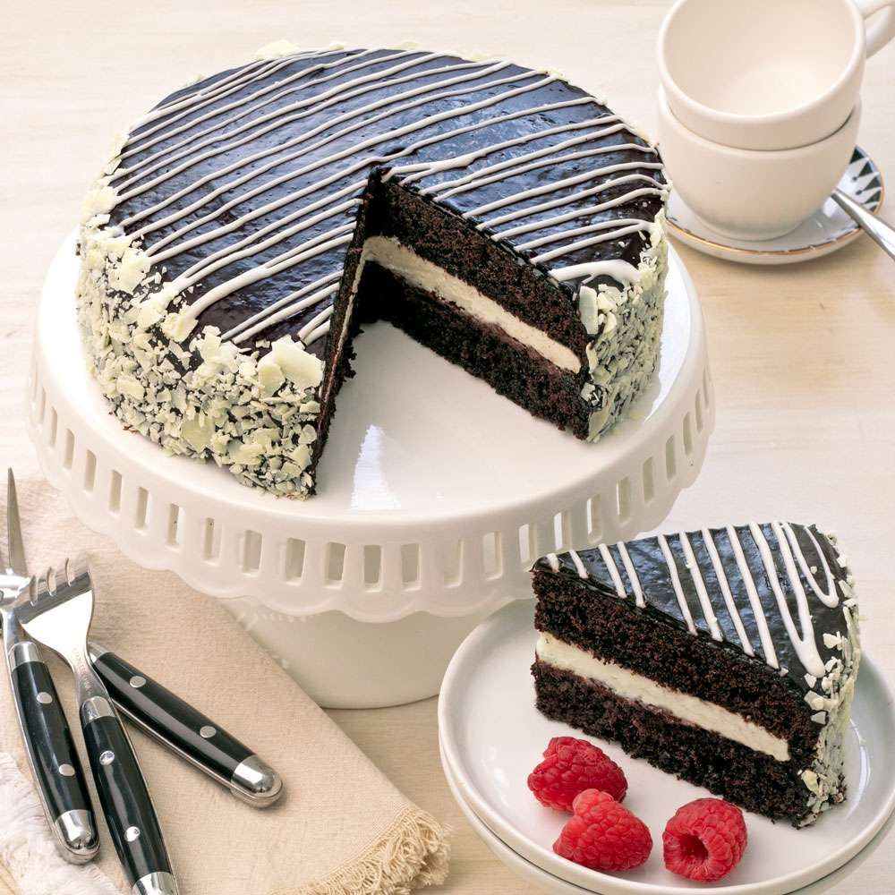 黑白慕斯蛋糕 Black and White Mousse Cake 7寸