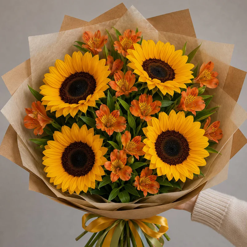想日历混搭花束 Golden Sunset Bouquet