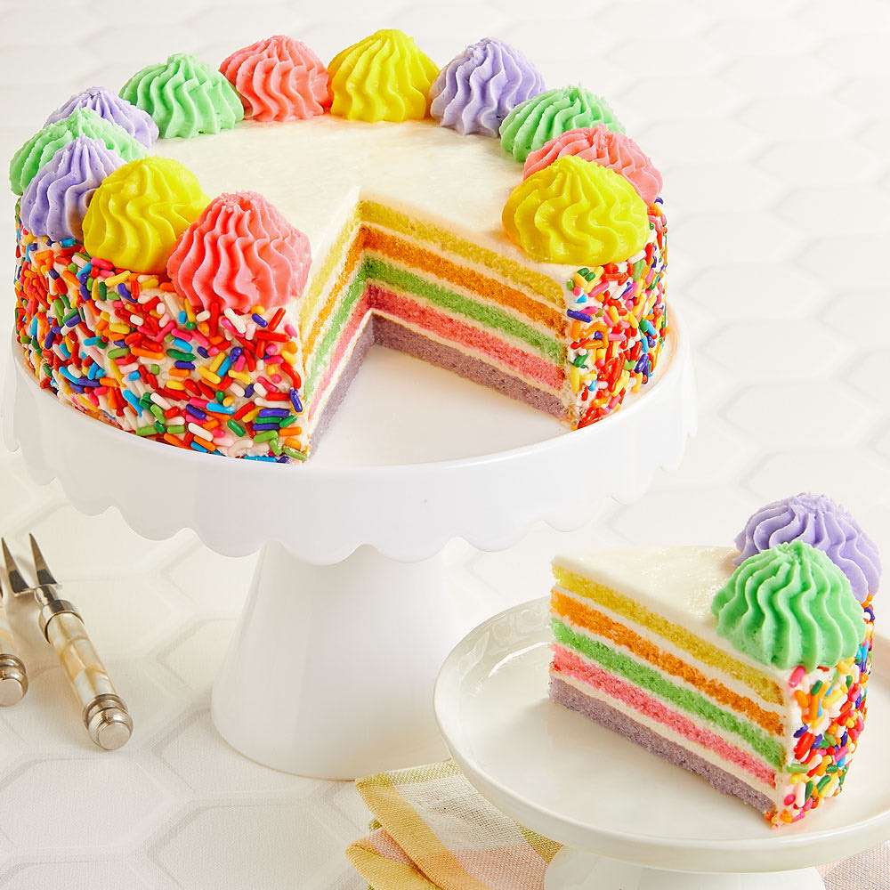 彩虹蛋糕 Rainbow Cake 7寸