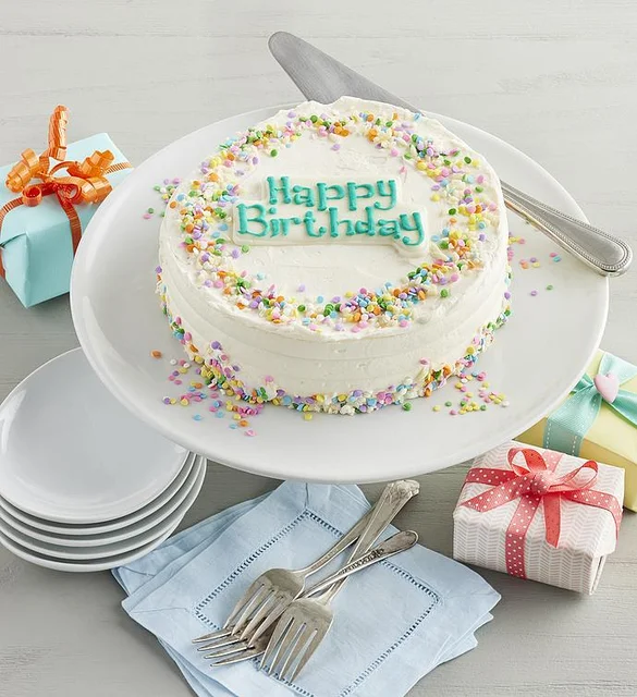 多彩生日蛋糕 6寸